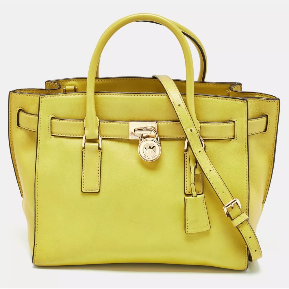 Michael Kors Hamilton Medium with Gold Hardware